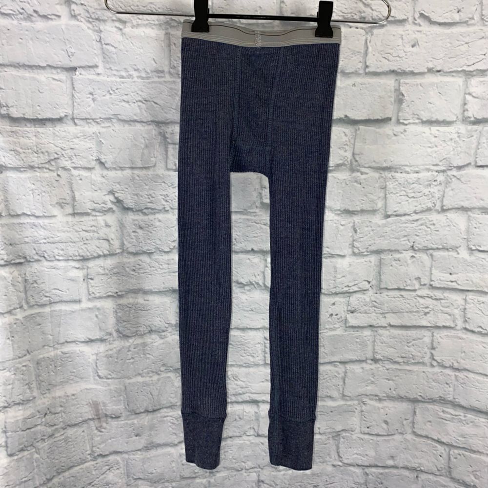 Toddler boys thermal pj bottoms grey sz 2T